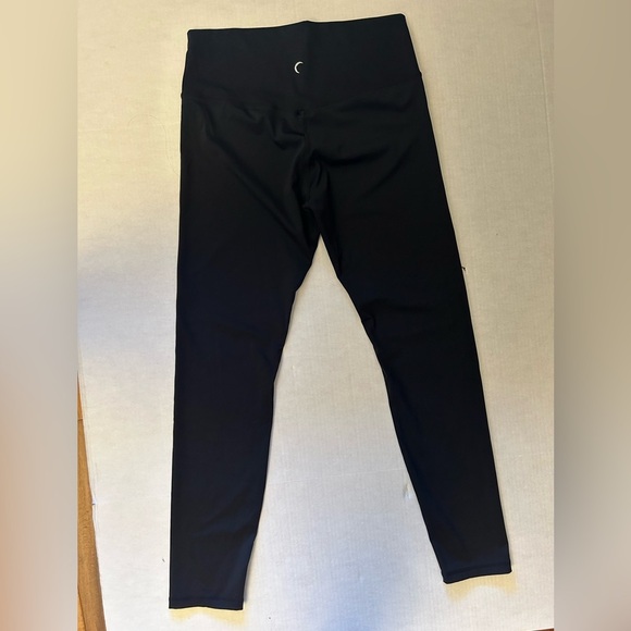 ZYIA Active wear Black Brilliant 7/8 Legging in high rise Sz-14/16. M8 - Picture 3 of 12